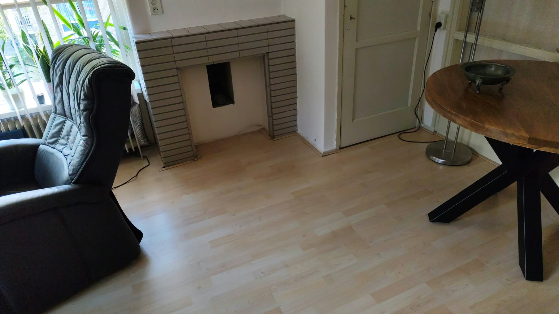 Bestaande schouw vóór de sloop